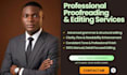 do book proofreading and editing