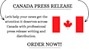 do canada press release writing with canada press release distribution