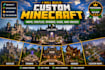 build custom minecraft maps, castles, spawns, hubs, and houses