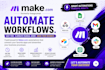 fix make com , fix make com automation, set up make com make automation
