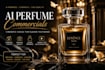 create cinematic ai perfume commercials