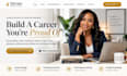design wix career coach website life coaching booking consultant website