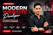 create a fast, responsive, and modern website
