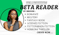 beta read paranormal romance mythic urban ya fantasy fiction critique novel