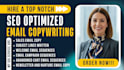 be your email copywriter for sales and marketing campaigns