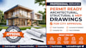 draw permit ready architectural structural engineering drawing autocad mep readi