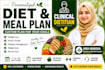 create personalized weight, pcos, diabetes diet or meal plan