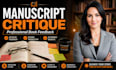 provide detailed manuscript critique and beta reader feedback