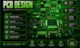 design pcb circuit, pcb design, pcb schematic, fabrication gerber and bom