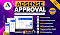 get google adsense approval and fix adsense website issue