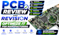 do pcb review, pcb redesign, pcb layout optimization, esp32, arduino schematic