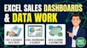 create excel dashboards, reports, charts, and analytics