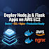 deploy your nodejs or flask app on AWS ec2 with docker SSL and nginx securely