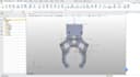 create robotic gripper parallel jaw, custom end effector mechanism in solidworks