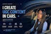 create high converting ugc video ads in a car