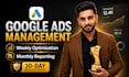 manage and optimize your google ads campaigns monthly