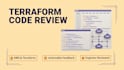 review your terraform code and provide actionable feedback