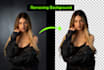 remove background of images make image transparent
