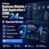 create premium custom business website within 24 hrs