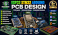 design pcb layout and schematic for esp32, stm32 arduino projects