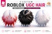 create custom roblox ugc hair in blender