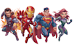create comic book and custom illustration
