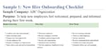 quality professional HR documents