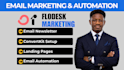 convertkit and flodesk email automation newsletter design
