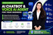 build ai voice agent and conversational chatbot