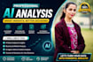 do ai data analysis, machine learning and predictive analytics
