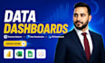 create data visualization dashboards and business reports