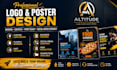company poster logo designing