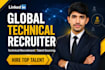 source top IT talent using linkedin recruiter