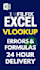 fix vlookup, sumif and excel formula errors in 24 hours
