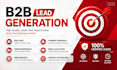 do b2b lead generation and linkedin research