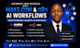 build make com and n8n automation