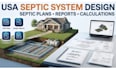 do fl ca tx il septic system design with septic permit plans