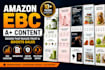 create amazon a plus content banners, enhanced brand content, amazon ebc design