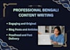 write unique and engaging content in bengali