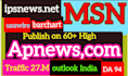 publish your article on yahoo finance, apnews,com streetinsider,com and  msn,com