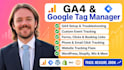 set up google analytics, GTM, and custom event tracking