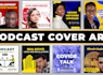 design a podcast logo and cover art