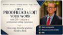 proofread and copy or line edit your work with a veteran editing eye