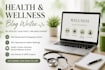 write health and wellness blog posts and articles