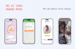 design mobile and website UX UI design, human made no ai
