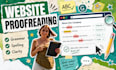 professionally proofread your articles, blogs and web copy
