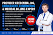do provider credentialing, enrollment, contracting and medical billing