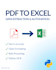 extract data, tables and text from PDF to excel, CSV or json