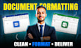 professionally format word, excel and powerpoint files