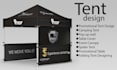 design tent, table cover, flag and canopy tent